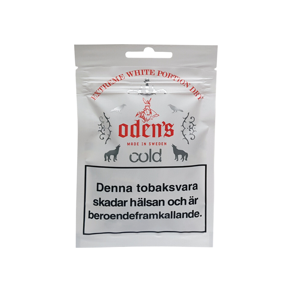 ODEN'S COLD EXTREME WHITE DRY PORTION SOFT PACK