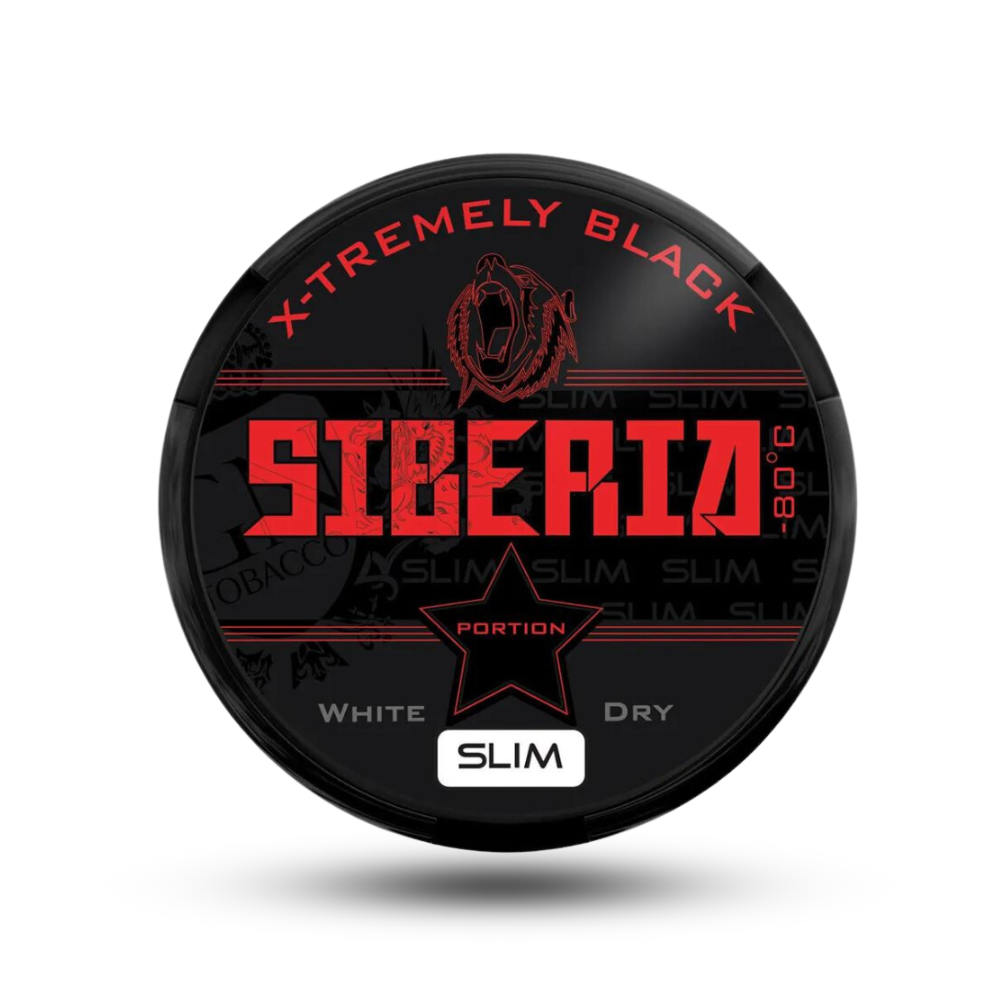 SIBERIA BLACK WHITE DRY SLIM