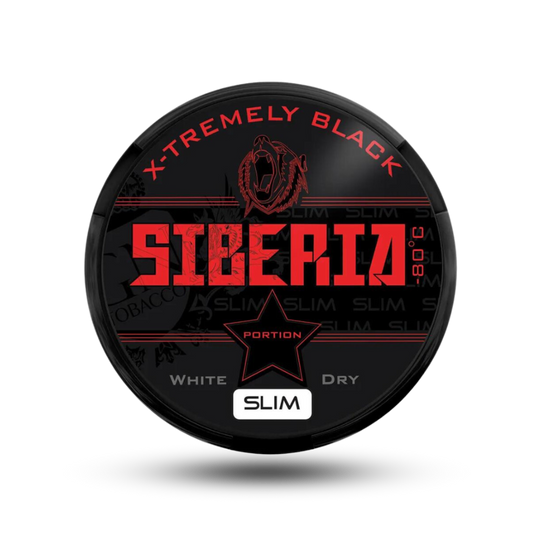 SIBERIA BLACK WHITE DRY SLIM