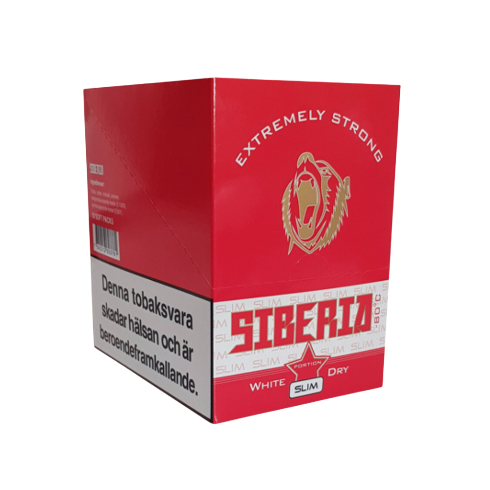 SIBERIA WHITE DRY SLIM SOFT PACK